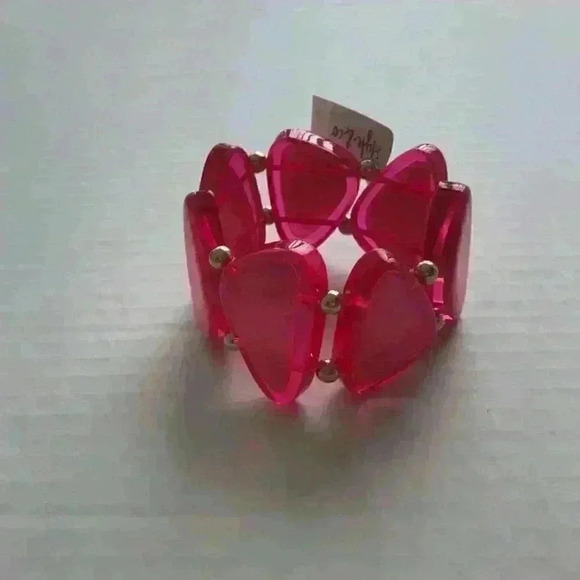 Style new Bead Resin Stone Stretch Bracelet - Picture 8 of 8